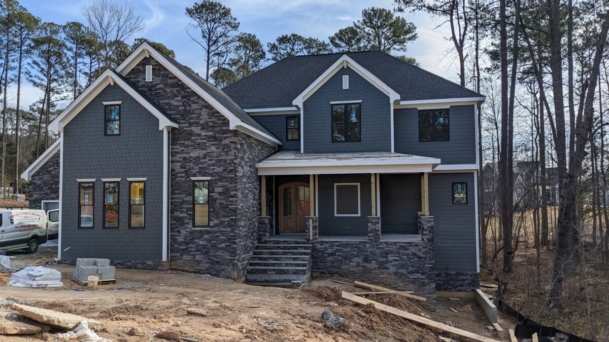 Custom Home at Yates Mill Hillman Real Estate Group